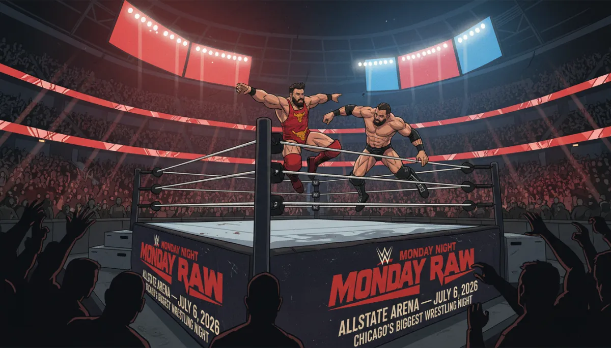 WWE Raw Live in Chicago: July 6, 2026 Event Guide