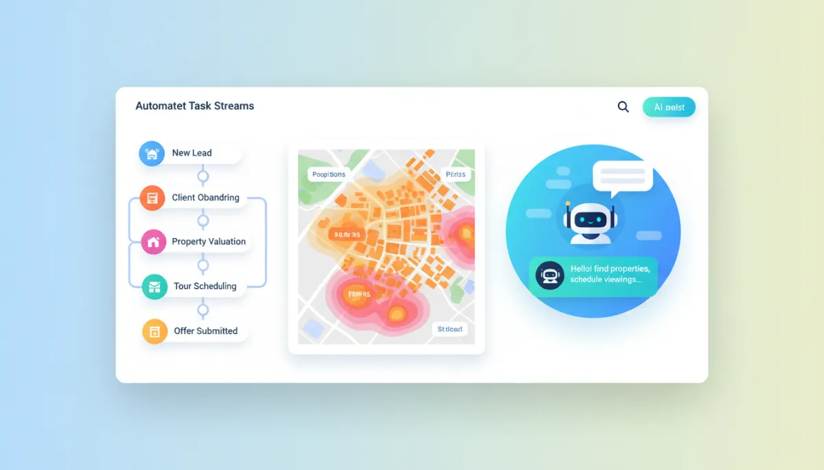 Tableau de bord d’intelligence artificielle pour la gestion immobilière