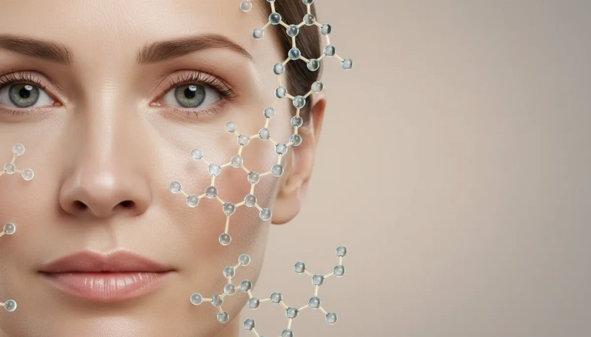 Improved skin texture and fine lines after peptide-supported skincare