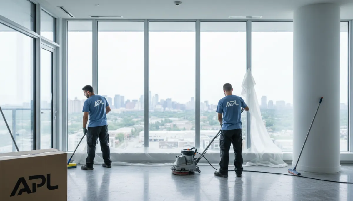 Nettoyage Post-Construction Laval - APL Services