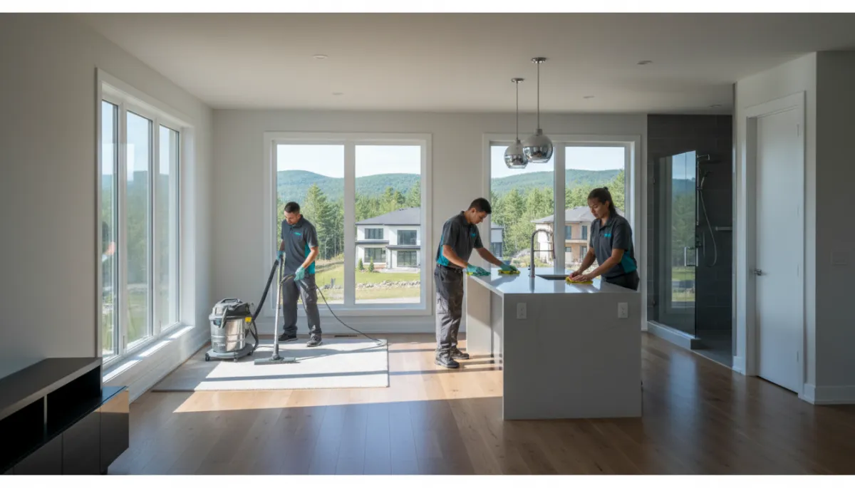 Nettoyage Post-Construction Laurentides | Agence Première Ligne