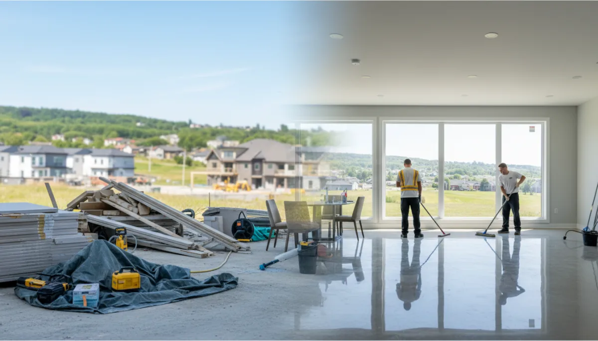 Nettoyage Post-Construction en Montérégie | APL