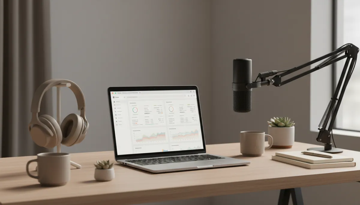 Music artist workspace showing email marketing dashboard for fan communication