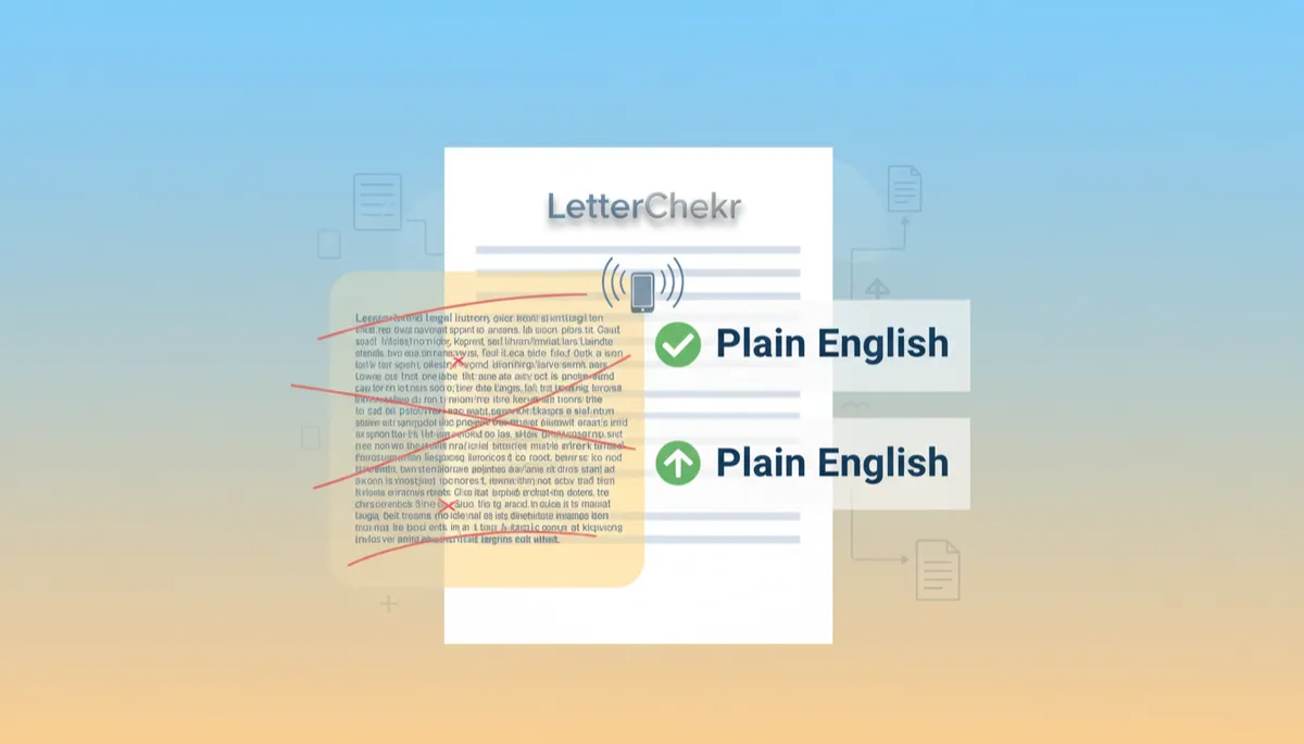 Understand Debt Letters with Letterchekr