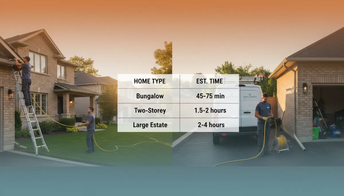 Gutter Cleaning Duration in Richmond Hill