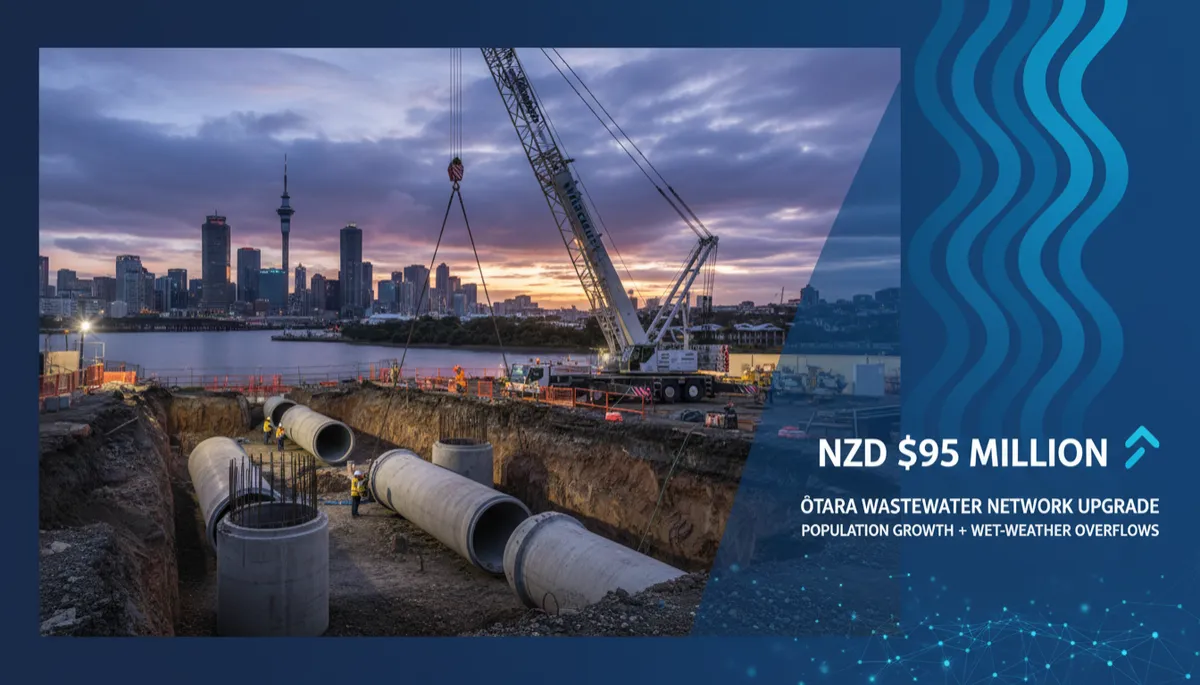 Watercare's $95M Ōtara Wastewater Upgrade