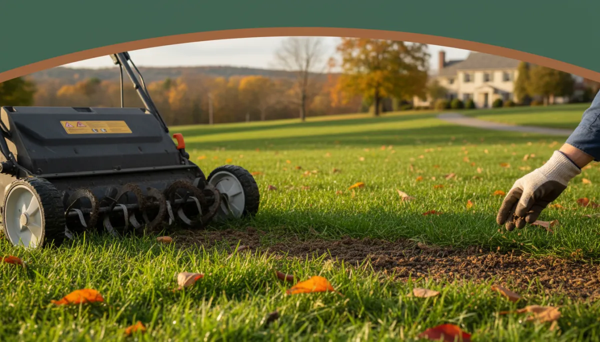 NJ Lawn Tips: Aerate & Overseed for a Lush Green Yard