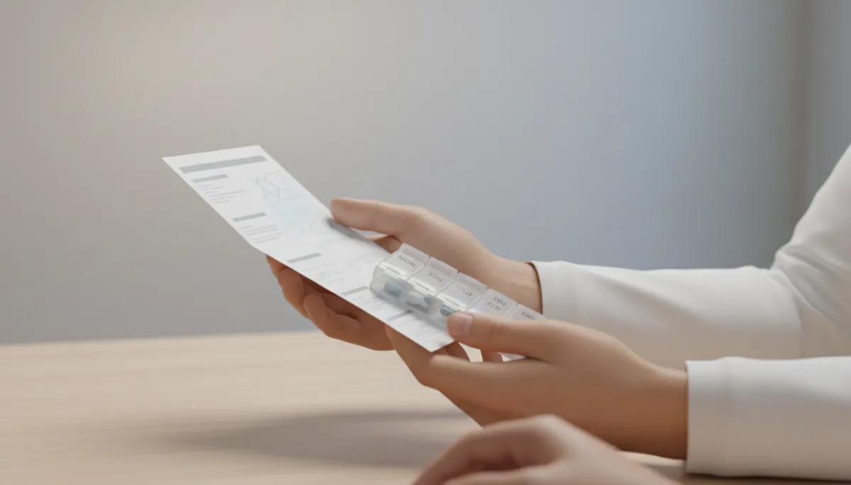Provider reviewing ADHD medication options and instructions with a patient