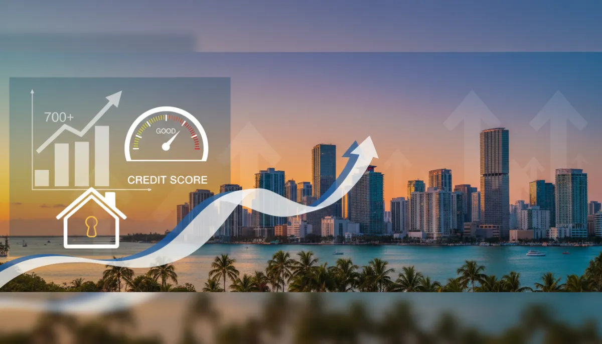 Fix Your Credit to Buy a Home in Miami