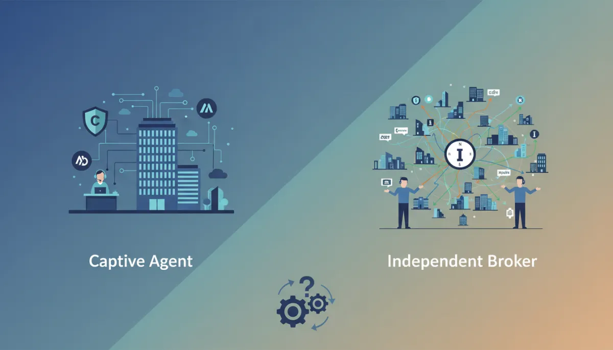 Captive Agent vs Independent Broker: Career Paths