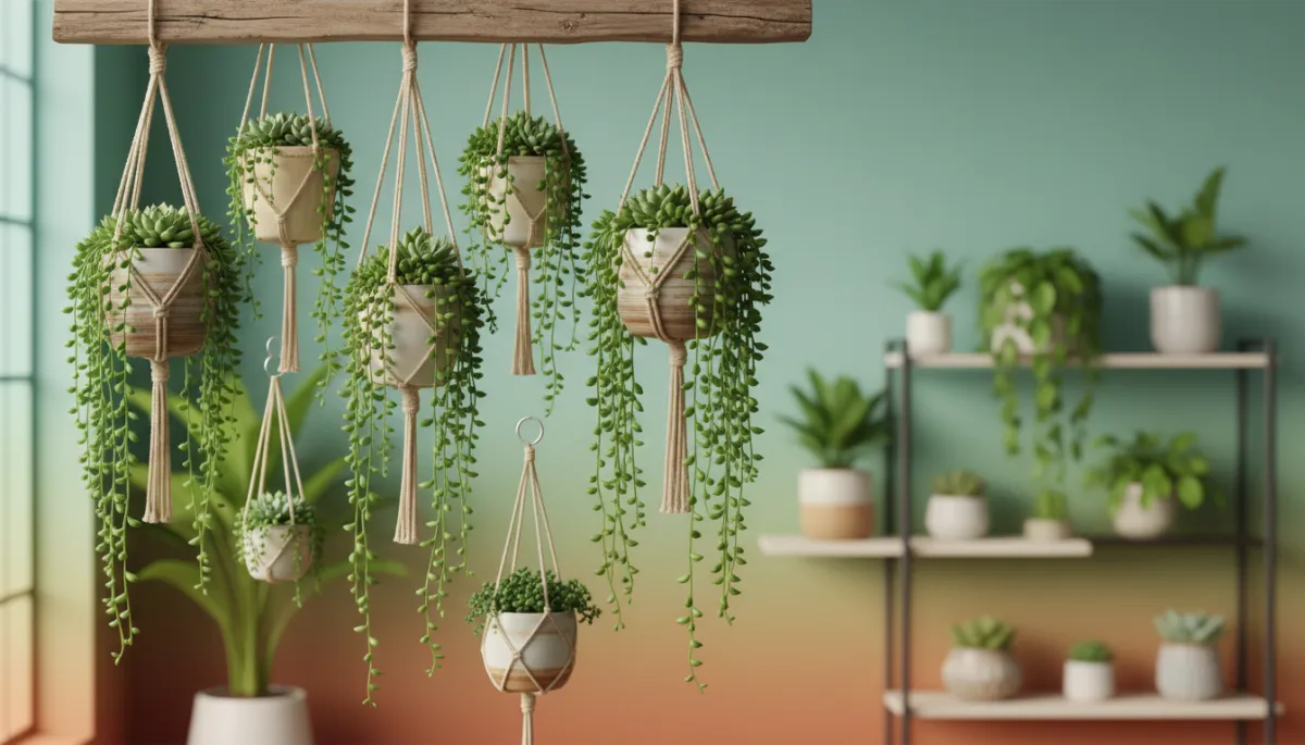 Guide to Growing Hanging Succulents Indoors & Outdoors