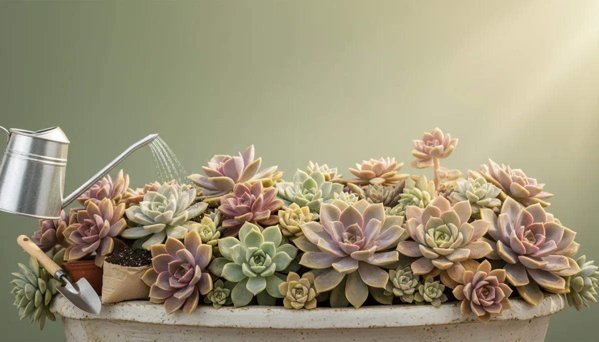 Echeveria Care Guide: The Complete Beginner-to-Expert Guide to Growing Healthy, Colorful Echeverias