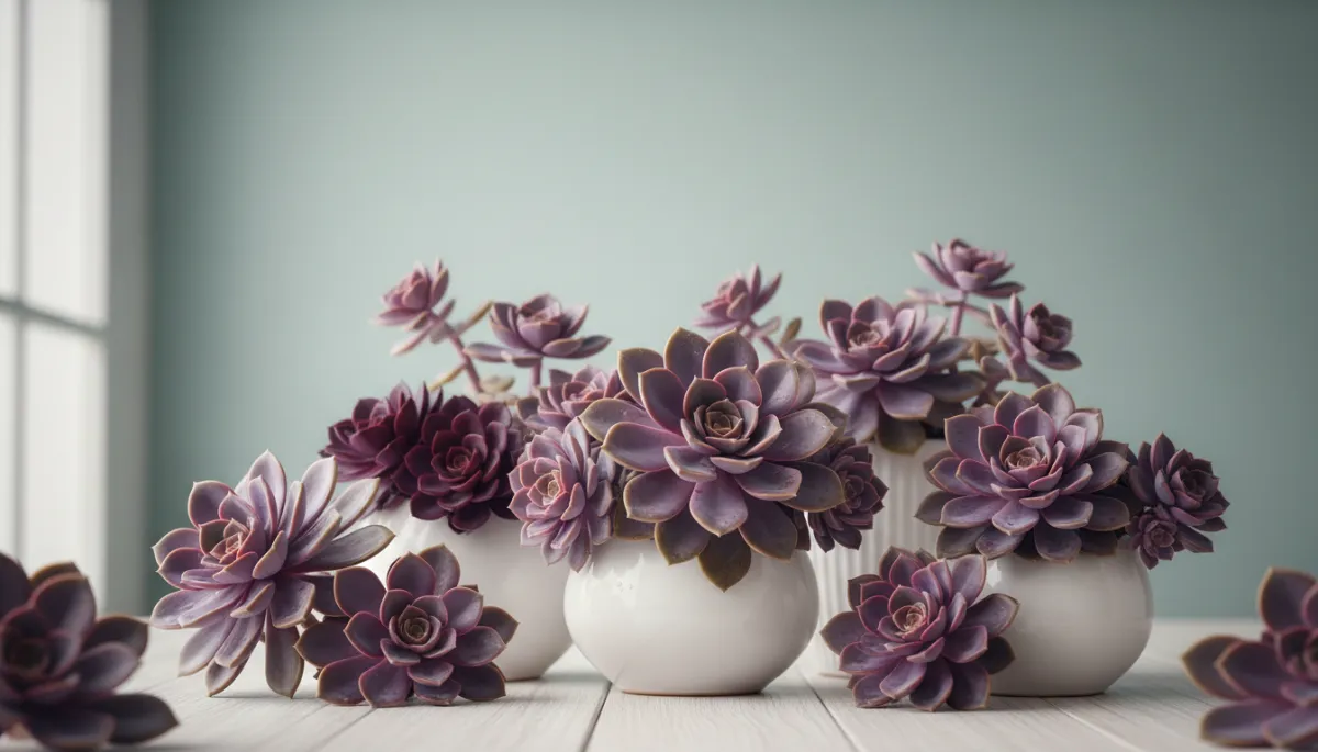 Purple Succulents: The Most Beautiful Varieties and How to Keep Their Vibrant Color