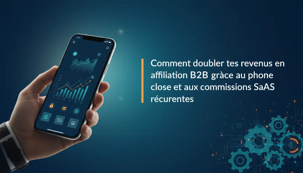 Phone Close + Affiliation SaaS : la combinaison gagnante pour des revenus B2B récurrents en 2026