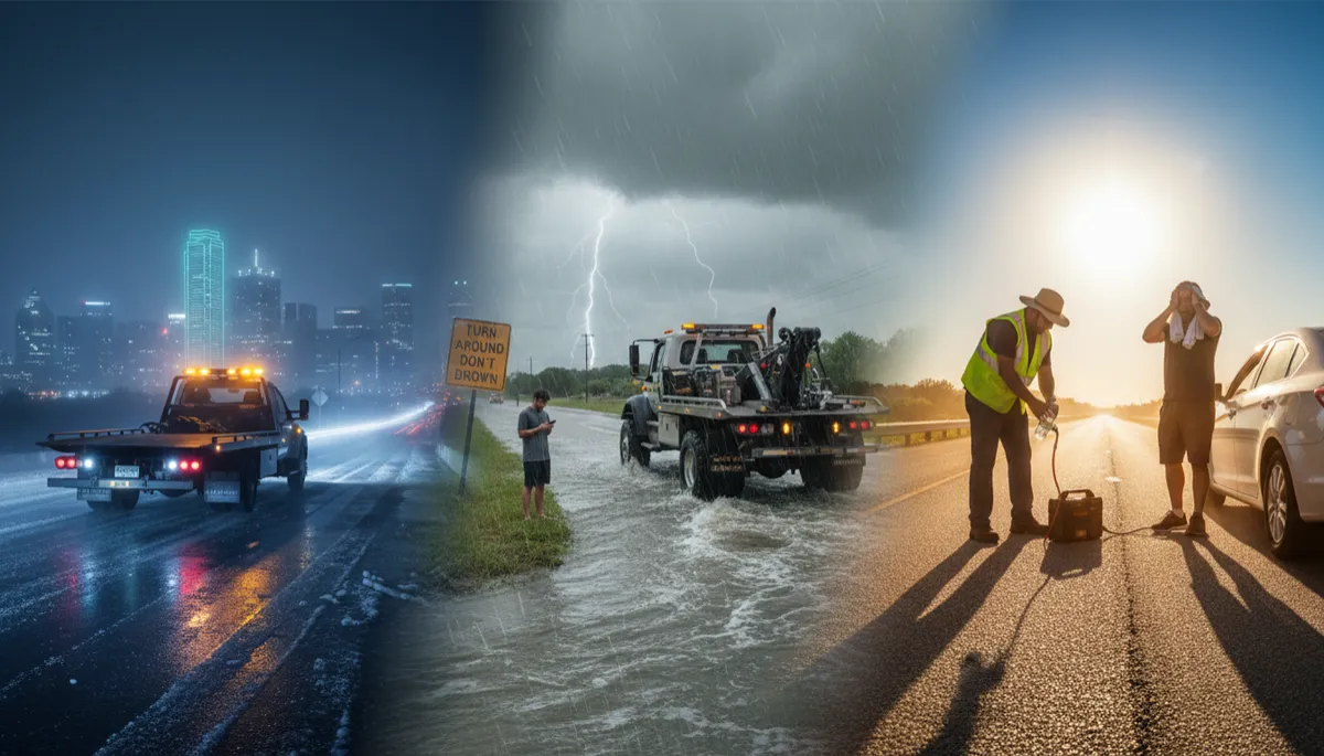 Severe Weather Towing in DFW: Stay Safe & Prepared