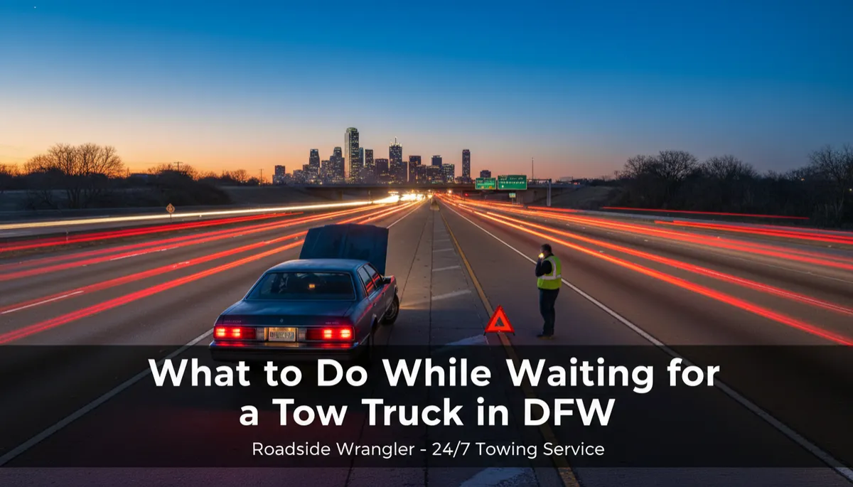 What to Do While Waiting for a Tow Truck