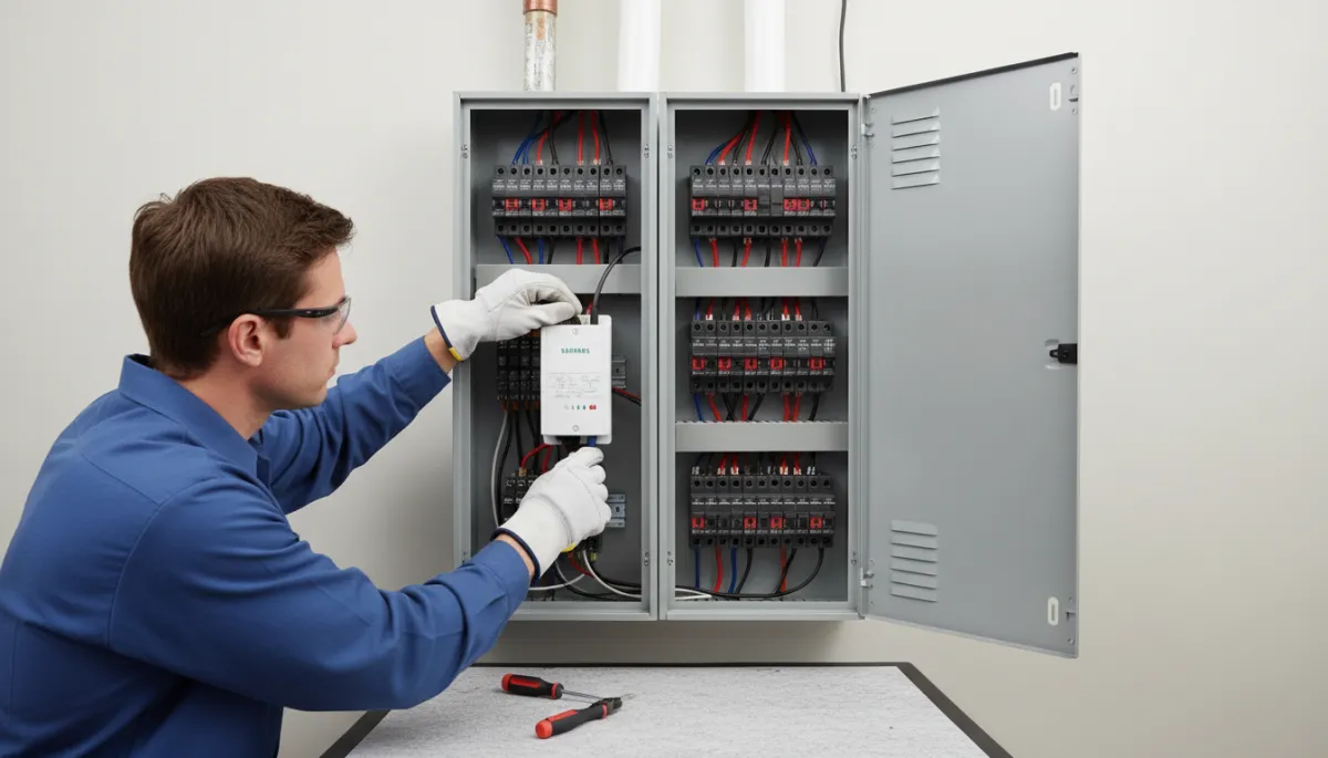 Photorealistic burned appliance control board damaged by a power surge