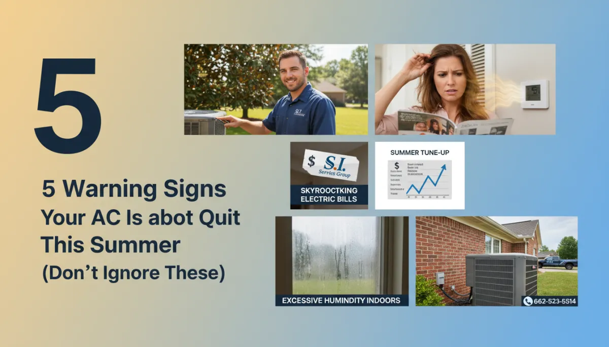 5 Warning Signs Your AC May Quit This Summer