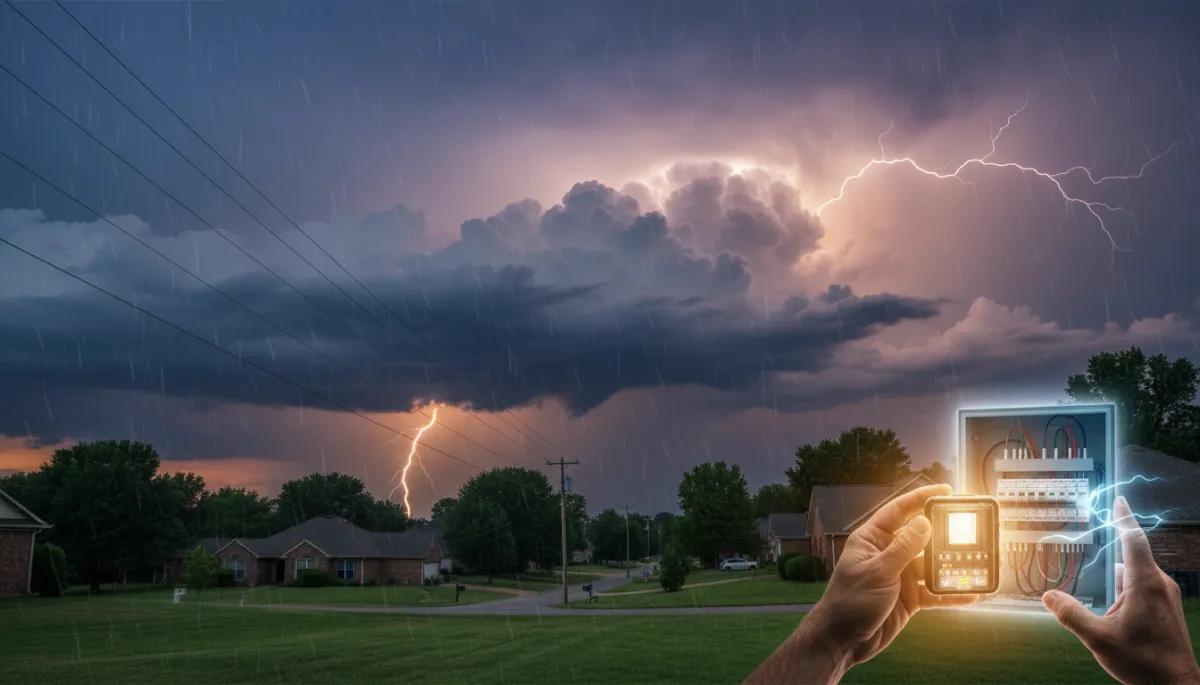 Why Do Power Surges Happen During Summer Storms? A North Mississippi Electrician Explains How to Protect Your Home