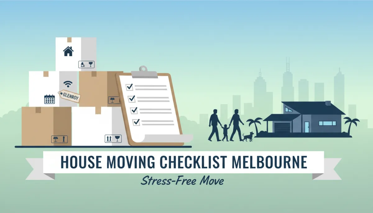 Stress-Free House Moving Checklist Melbourne