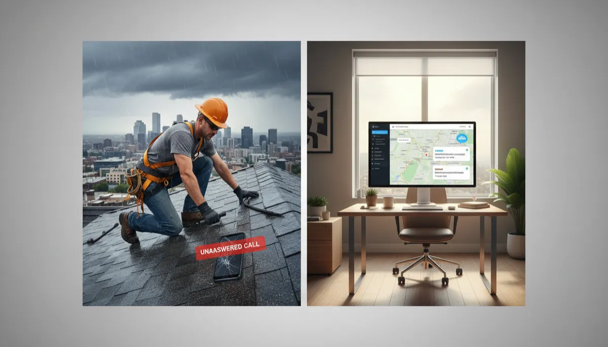 Comparison of missed roofing calls versus AI-automated lead capture during Denver hail season Comparison of missed roofing calls versus AI-automated lead capture during Denver hail season