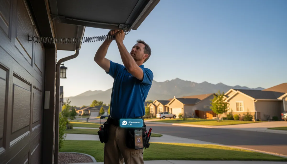 What Is the Best AI Answering Solution for Garage Door Companies?
