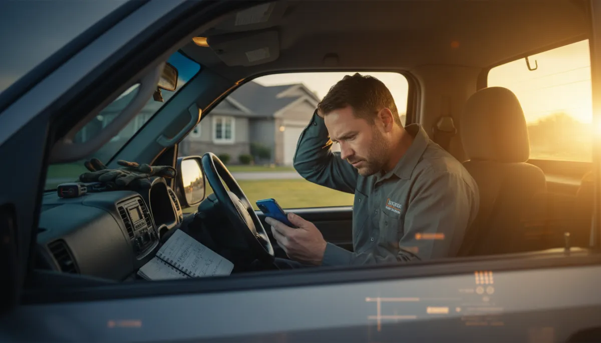 Contractor using AI to follow up on a ghosted estimate and recover the lead