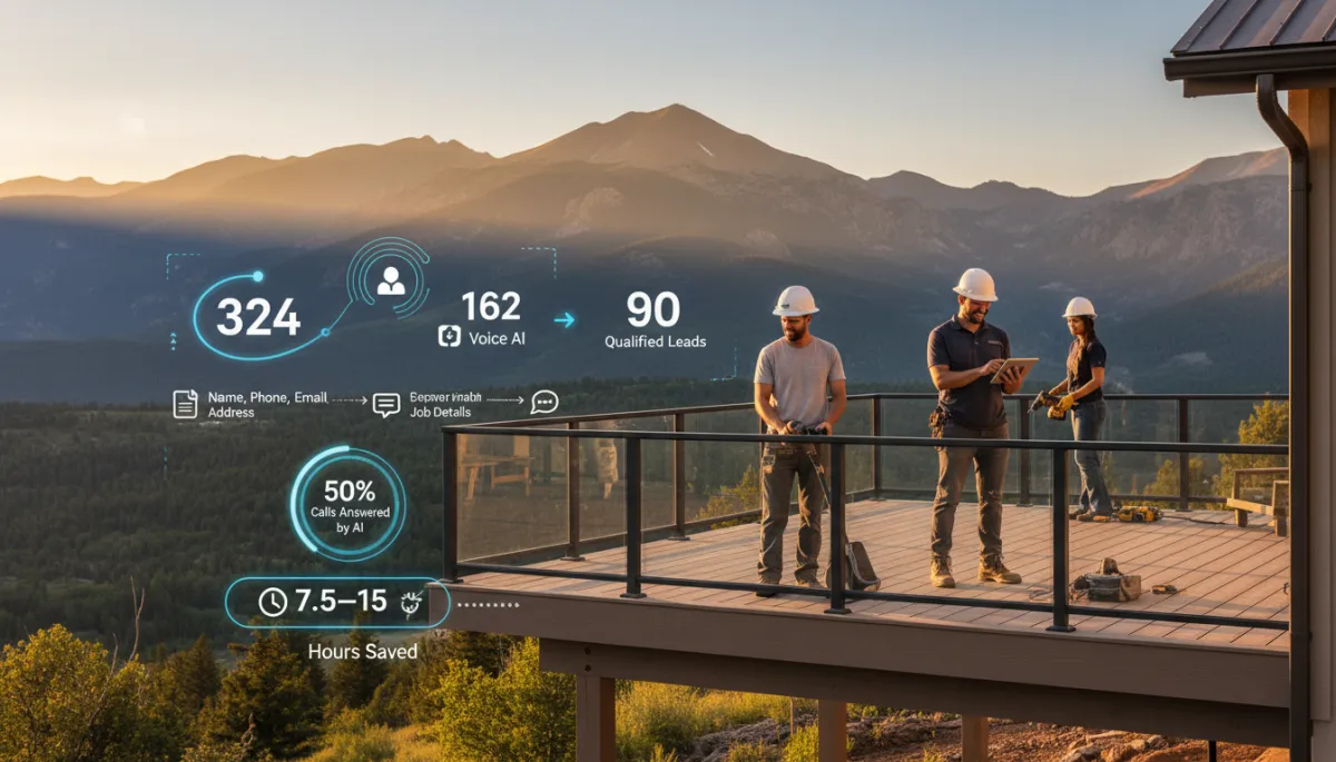 Voice AI Boosts Leads for Colorado Deck Builder