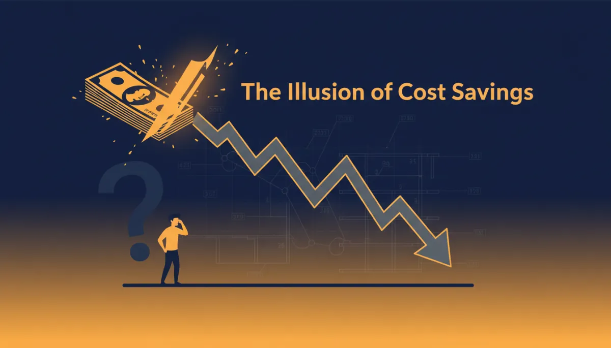 Insert relevant images into relevant places on the blogwithout changing anything from the text at all [Brand guidelines: use brand color palette #010f3f, #f7a916]. Context: This is for a blog post about "Why Most Real Estate Developers Cut Marketing at Exactly the Wrong Time". Style: Professional quality, photorealistic, high resolution