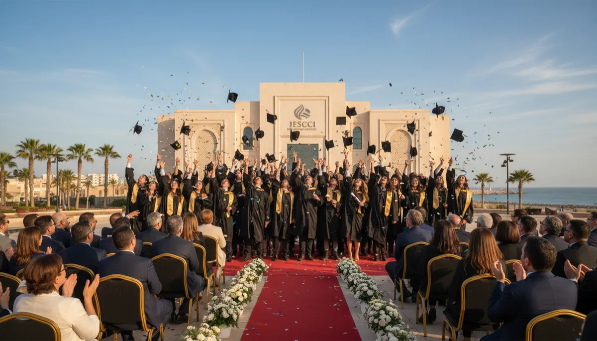 Remise de Diplômes à Tanger - Cérémonie IESCCI