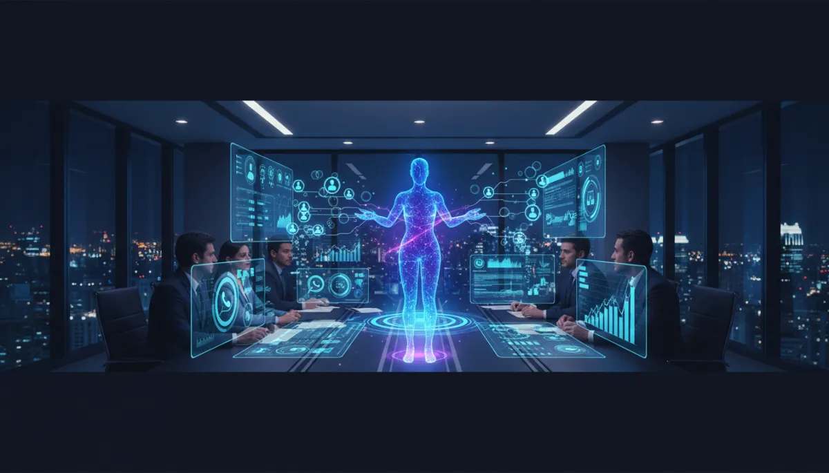 Socios de despacho jurídico analizando la estrategia integral de inteligencia artificial y automatización