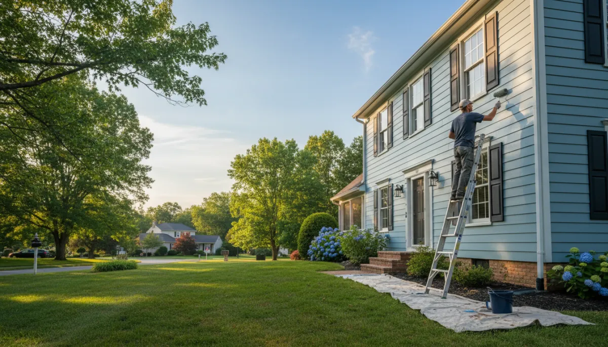 Best Time to Paint Your Home's Exterior in Maryland
