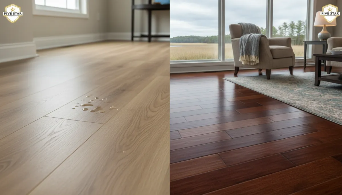 LVP vs. Hardwood Flooring: Which Is Right for Your Maryland Home