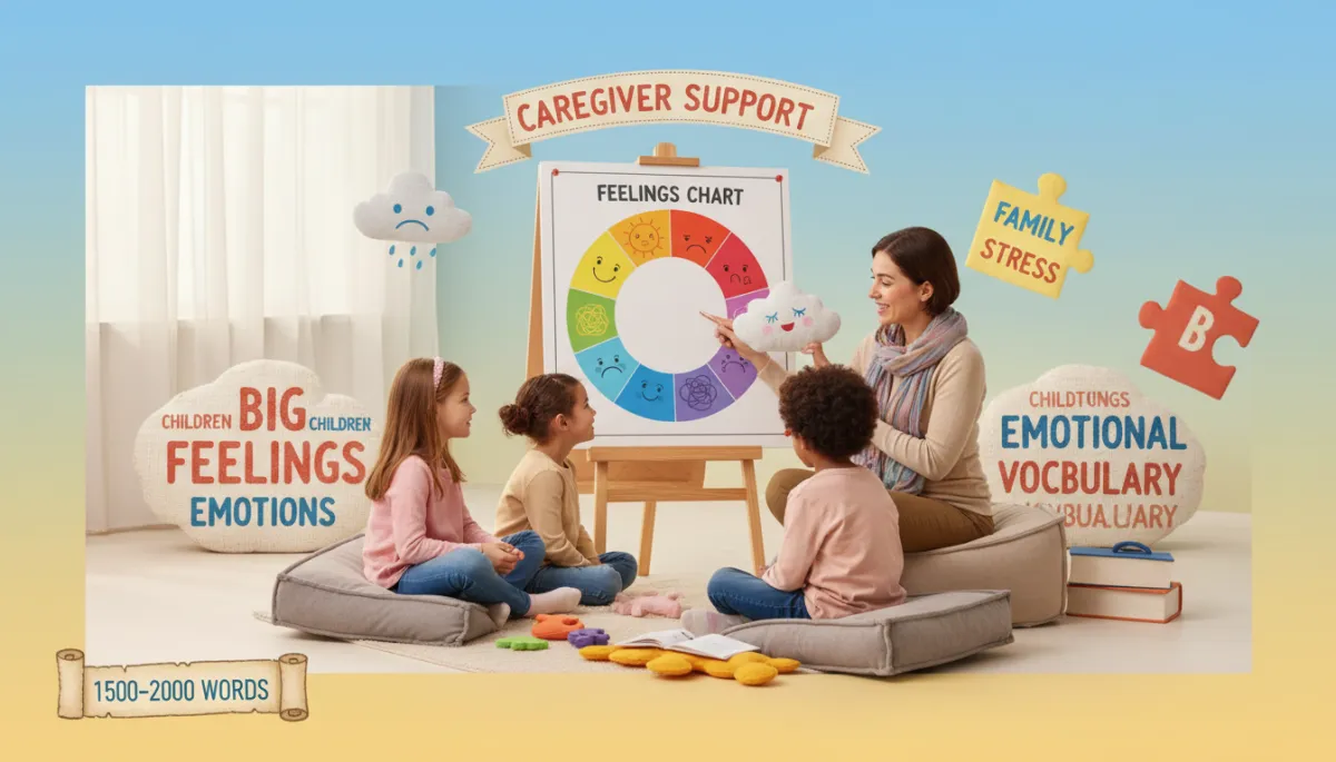 How to Help Kids Name Big Feelings During Family Stress