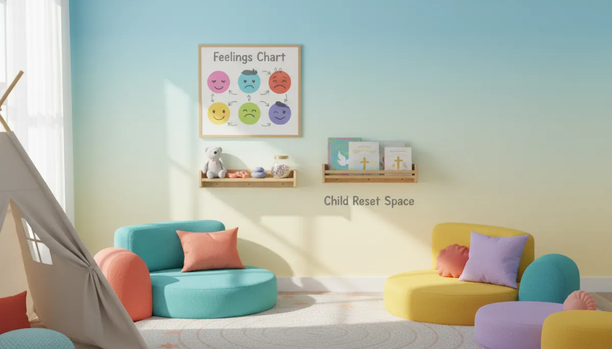 Creating a Calm Corner for Kids in a Caregiving Home