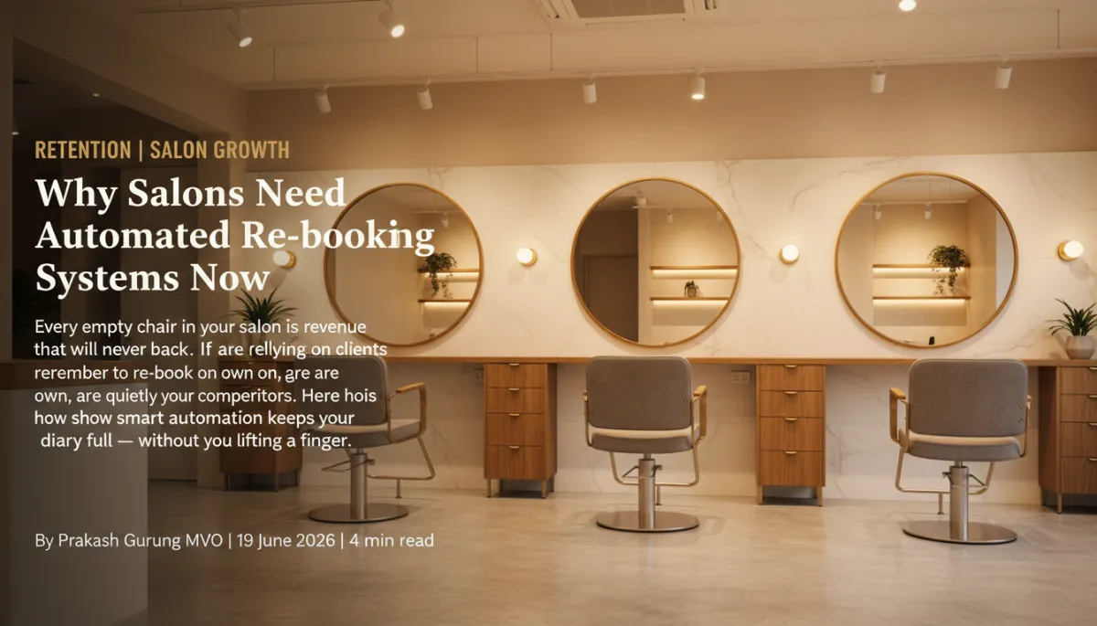 Why Salons Need Automated Re-booking Systems Now