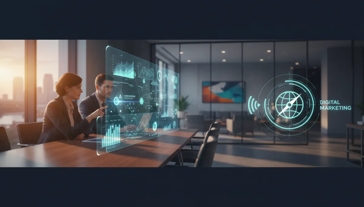 Modern Augusta business using digital marketing and AI strategies