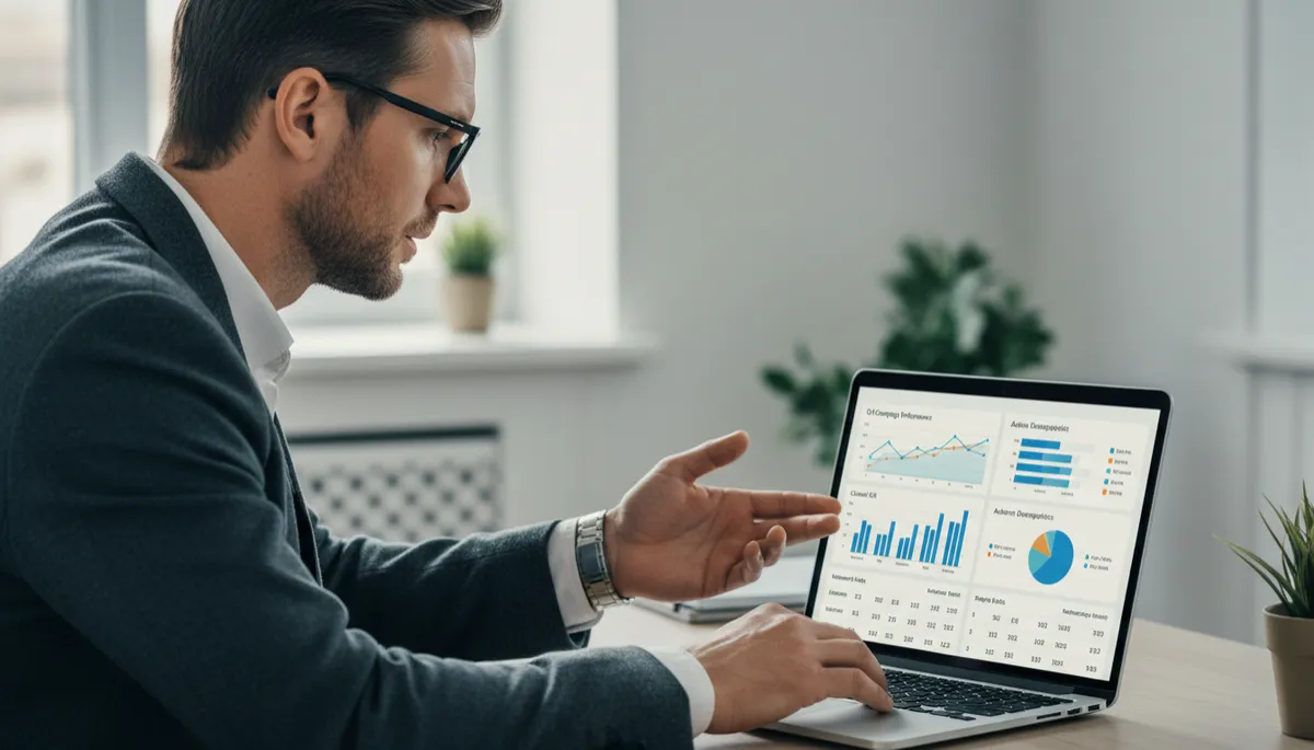 Consulente che analizza dati e metriche delle campagne online Consulente che analizza dati e metriche delle campagne online