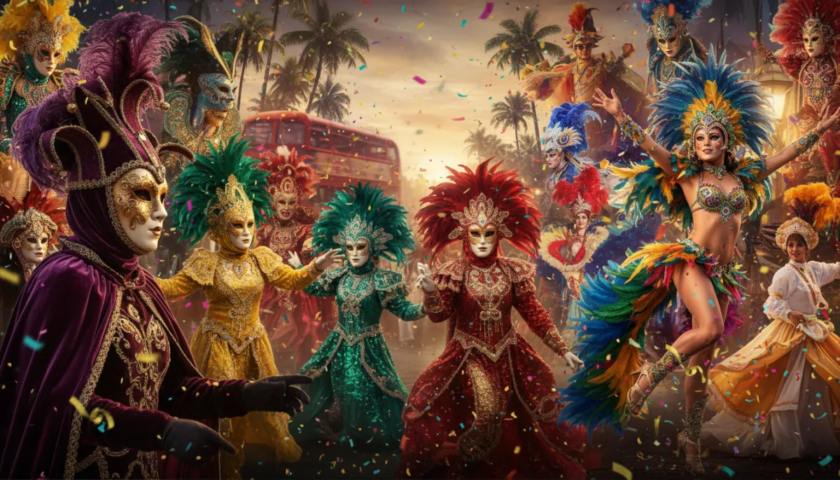 Carnaval: Las Fiestas Más Locas del Mundo que Debes Vivir