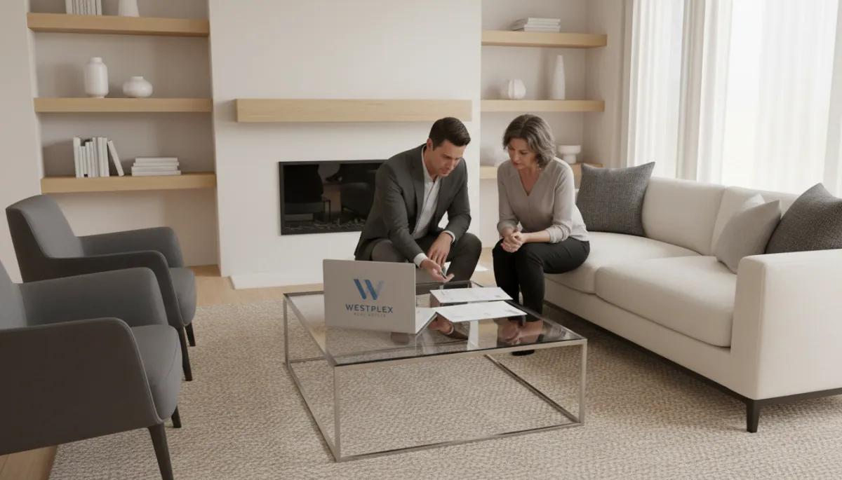 Professional real estate consultation and home staging discussion in Warrenton Missouri