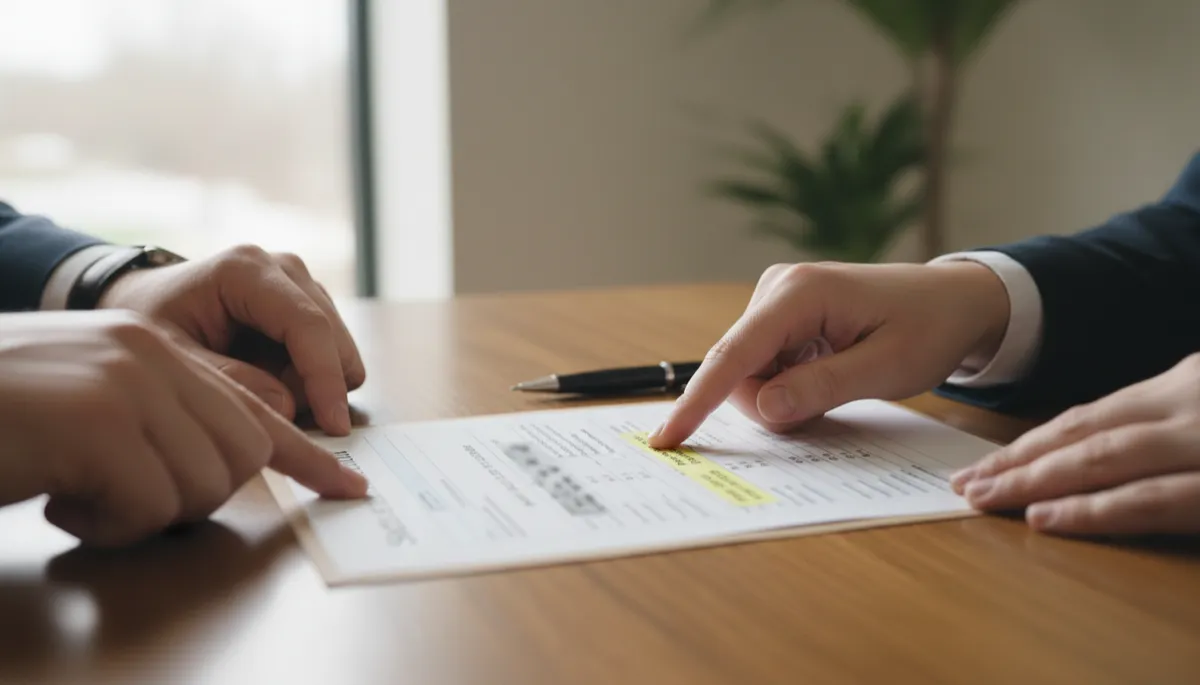 Settlement statement showing lien payoff amounts during a home sale closing
