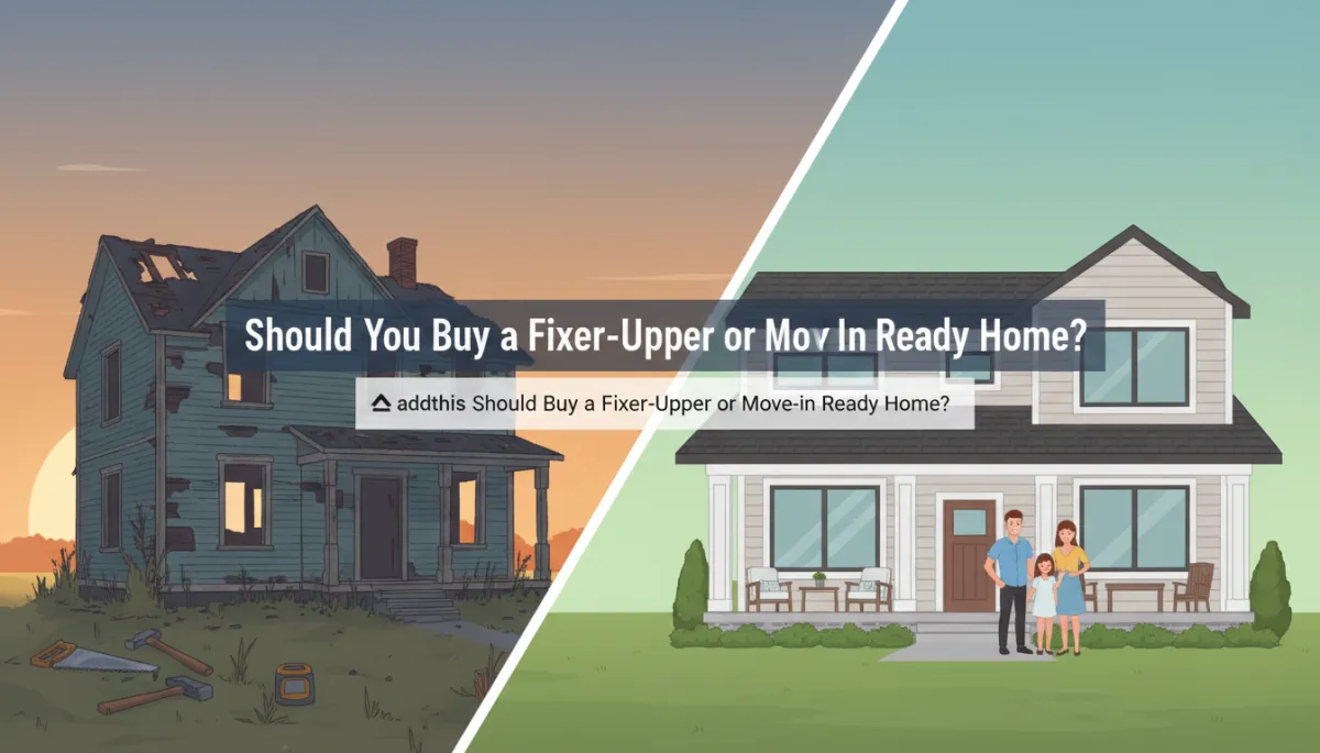 Fixer-Upper vs Move-In Ready: Which to Buy?