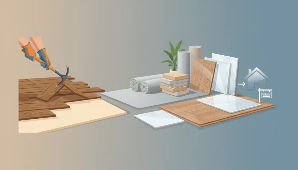 Should You Replace Flooring Before Selling?