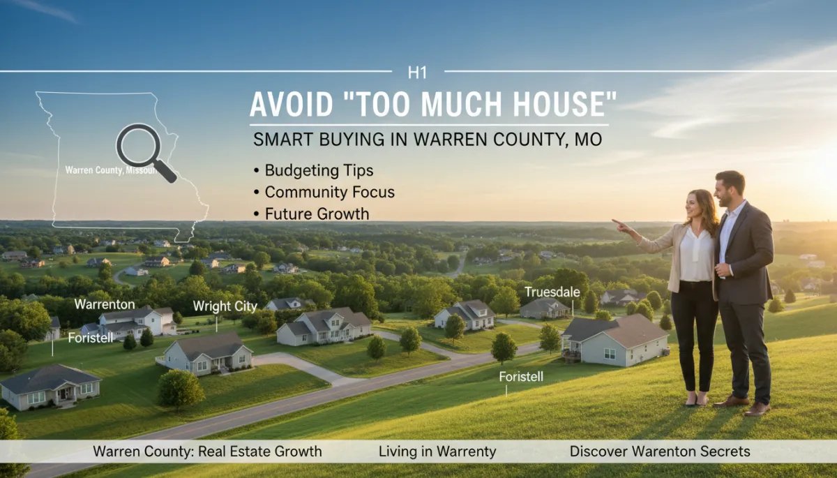 Avoid Overbuying in Warren County Real Estate