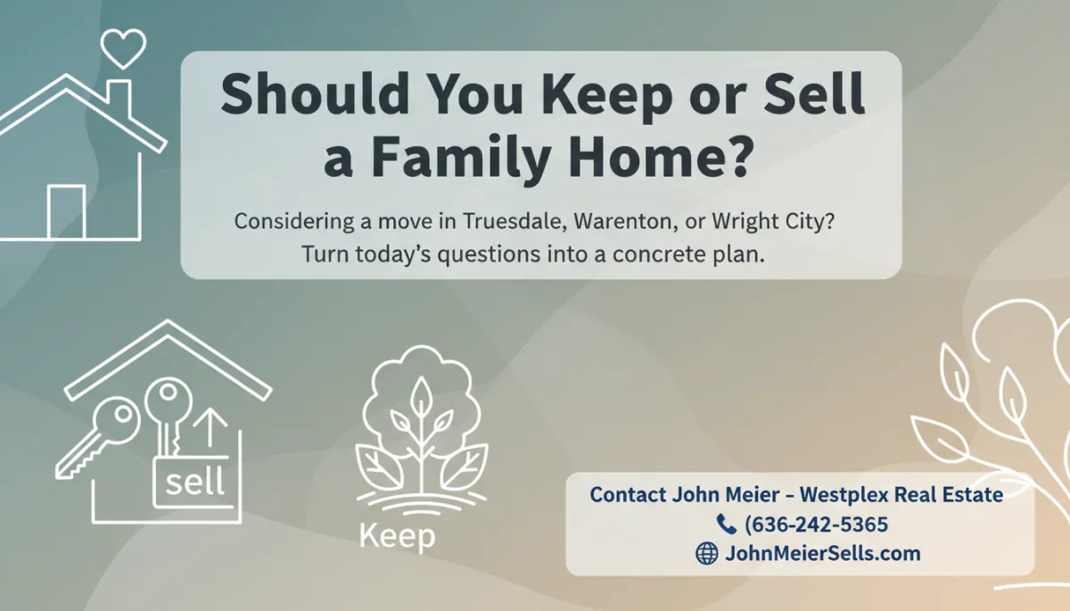 Keep or Sell Your Family Home: Key Considerations