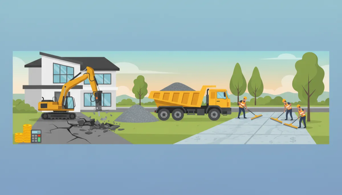 Driveway Replacement Cost: Budgeting Tips
