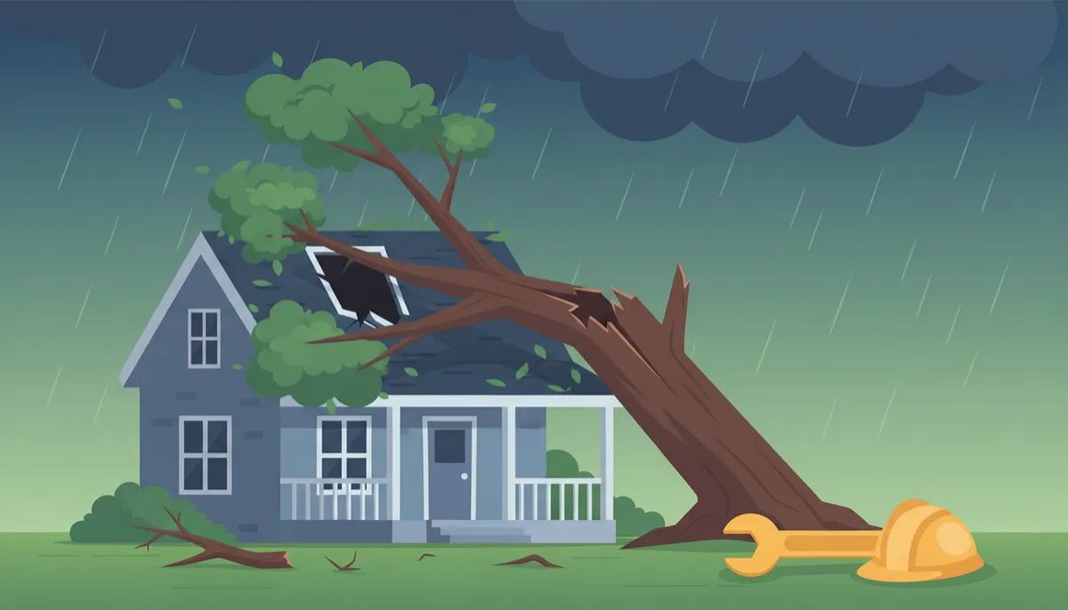 Selling a House with Tree Damage: First Steps