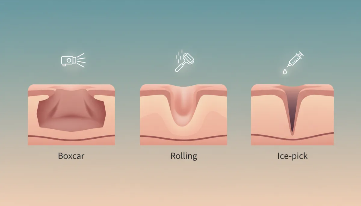 Effective Treatments for Acne Scars: Rolling, Boxcar, Ice-Pick