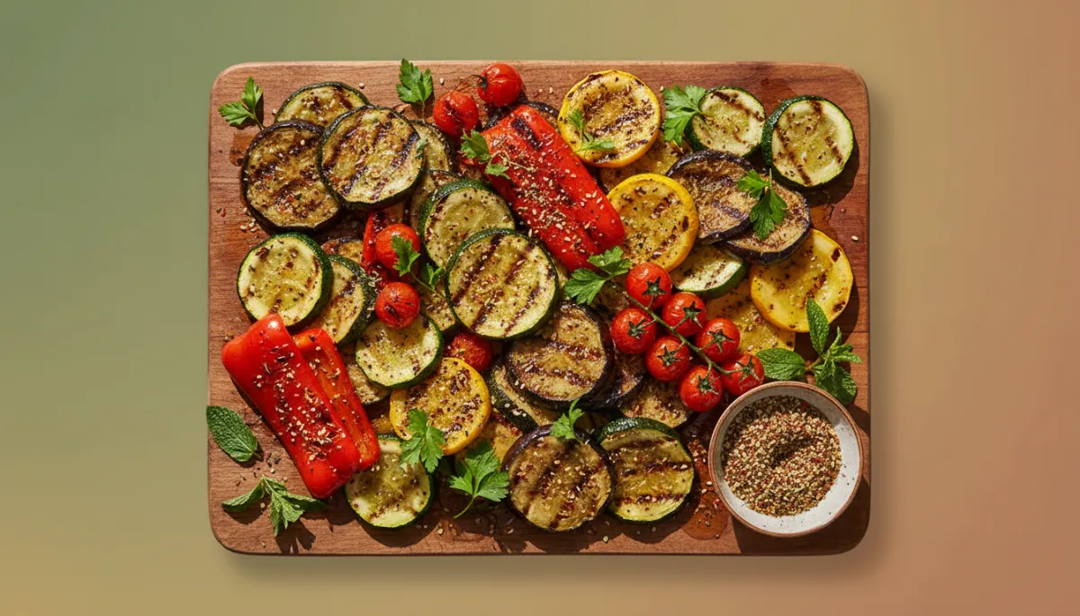 Kleurrijke Gegrilde Groenten met Za’atar Recept