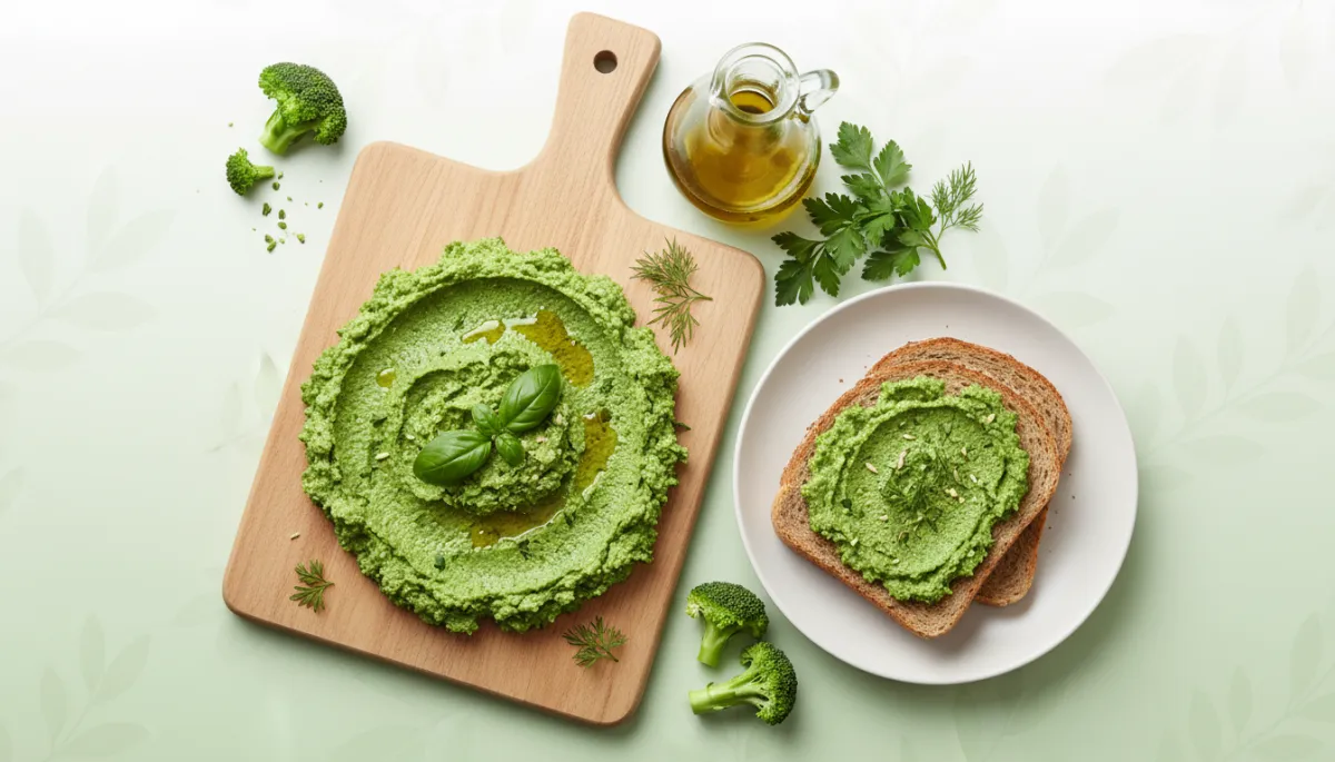 Gezonde Broccoli Spread met Verse Kruiden